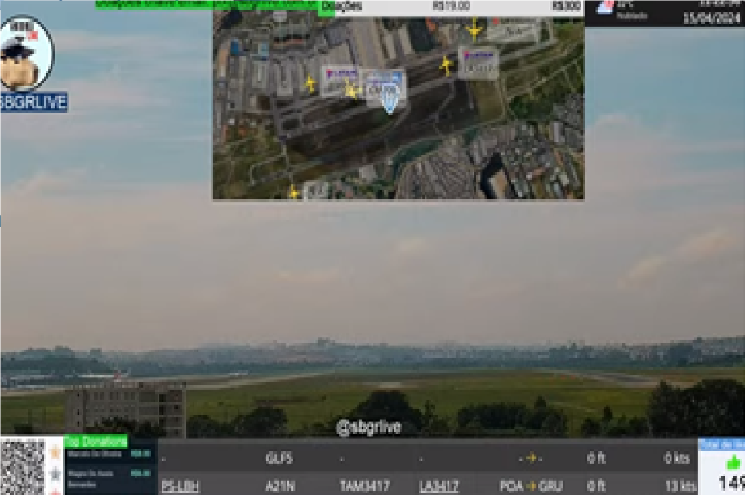 Aeroporto Internacional de Guarulhos AO VIVO
