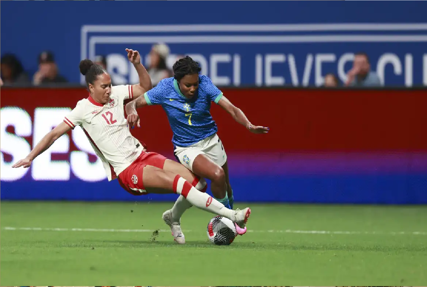 Seleção feminina perde e disputará terceiro lugar na Copa SheBelieves