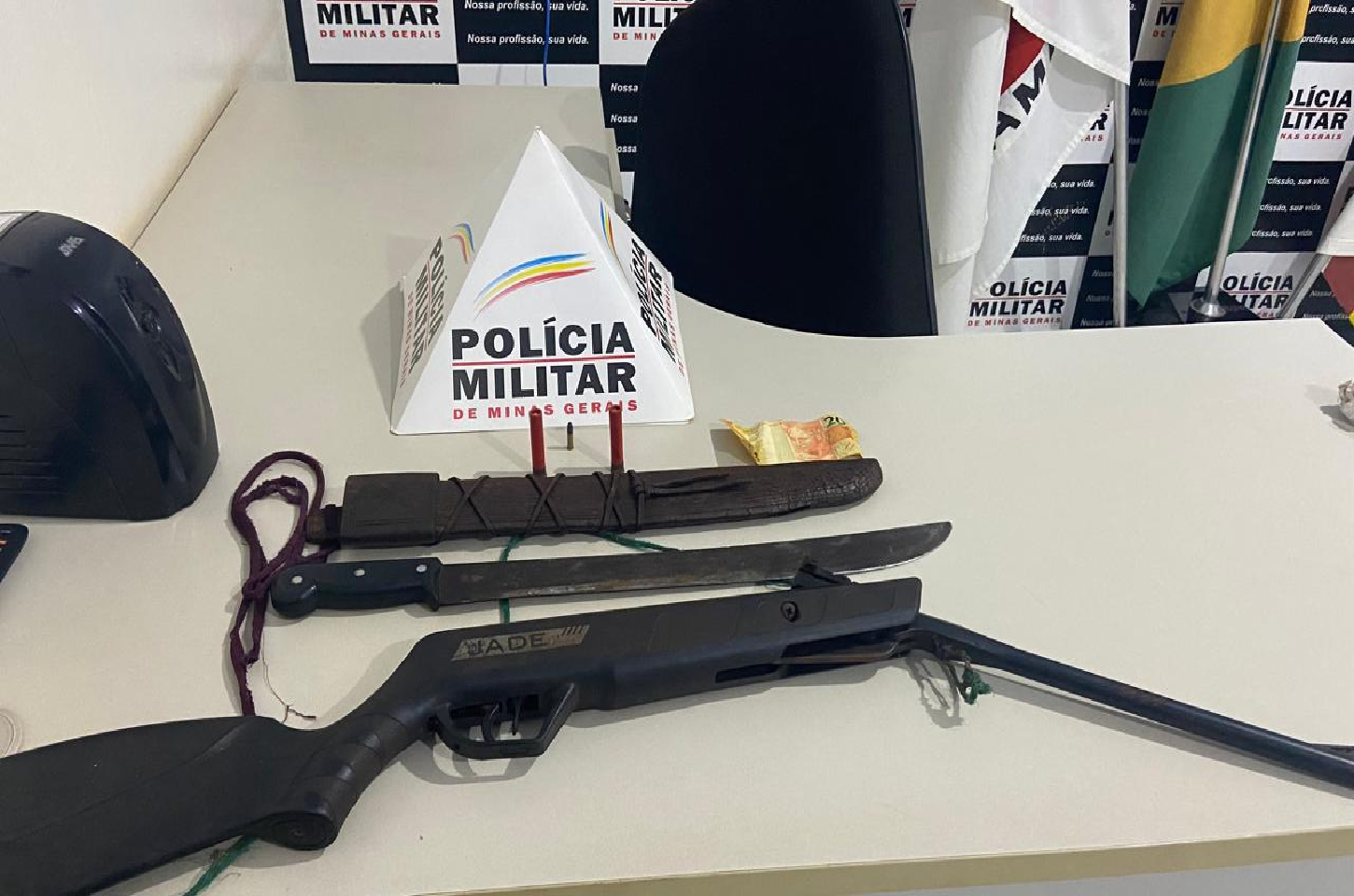 Carabina de Pressão Adaptada